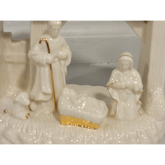 Mikasa Holiday Elegance Mini Nativity Scene Figurine Fine Porcelain Christmas - Picture 9 of 13